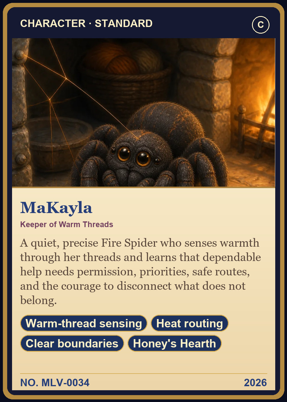 MaKayla Collector Card front
